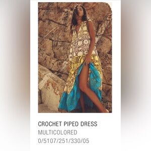 Crochet Piped Dress from Zara